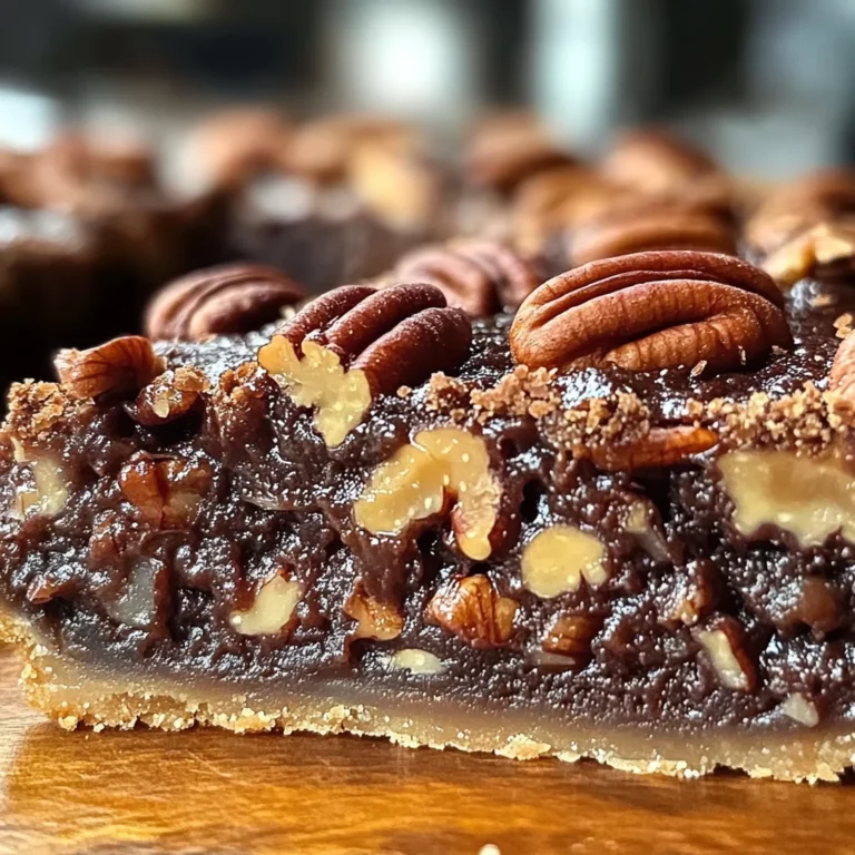 Brownie Pecan Pie