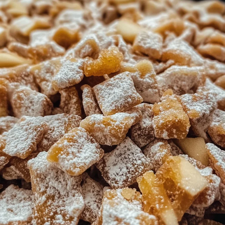 Caramel Apple Puppy Chow