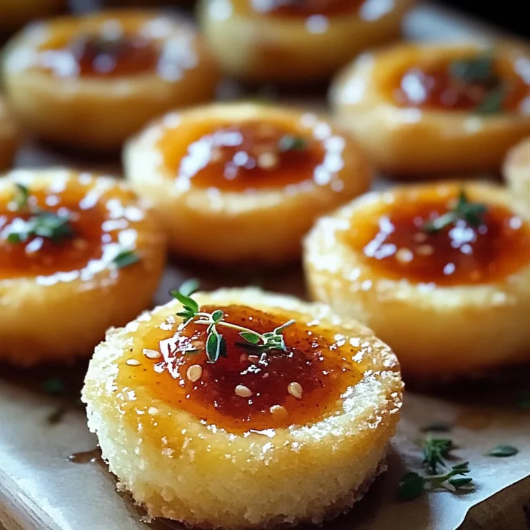 Cheesy Thumbprint Appetizers with Hot Pepper Jelly