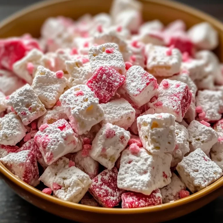 Cherry Cheesecake Puppy Chow