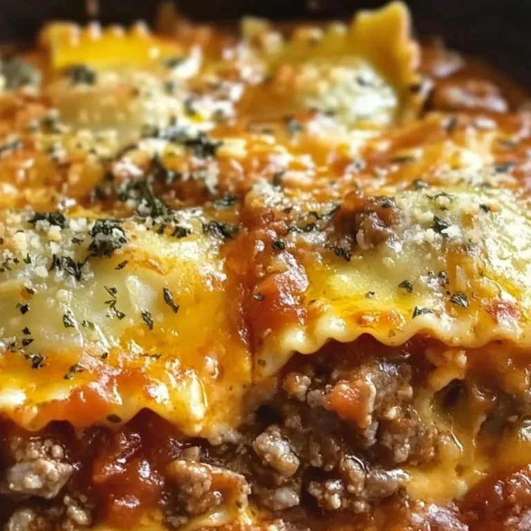 Crockpot Ravioli Lasagna: A Hands-Off, Flavor-Packed Comfort Food Masterpiece