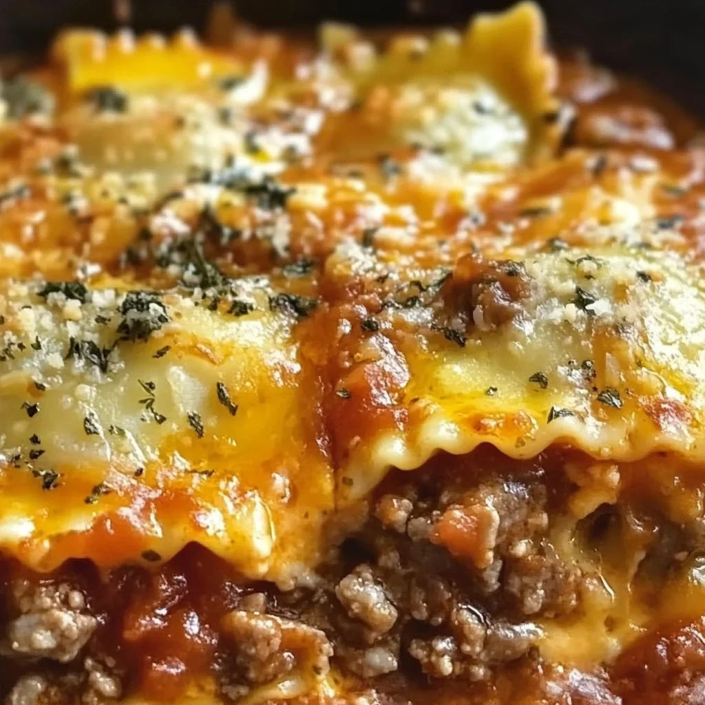 Crockpot Ravioli Lasagna: A Hands-Off, Flavor-Packed Comfort Food Masterpiece