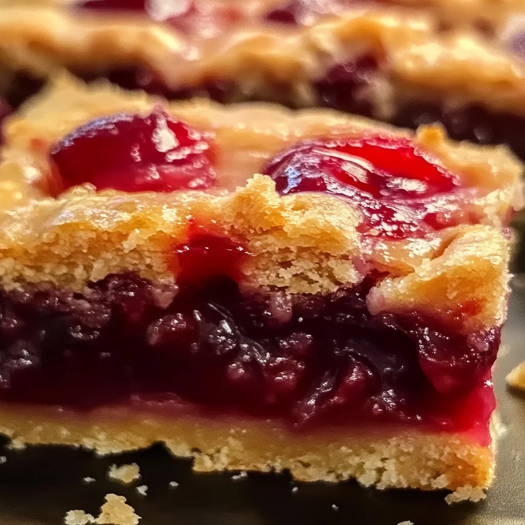 Easy Cherry Pie Bars: A Simple Cherry Dessert to Savor
