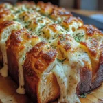 Garlic Parmesan Pull-Apart Bread