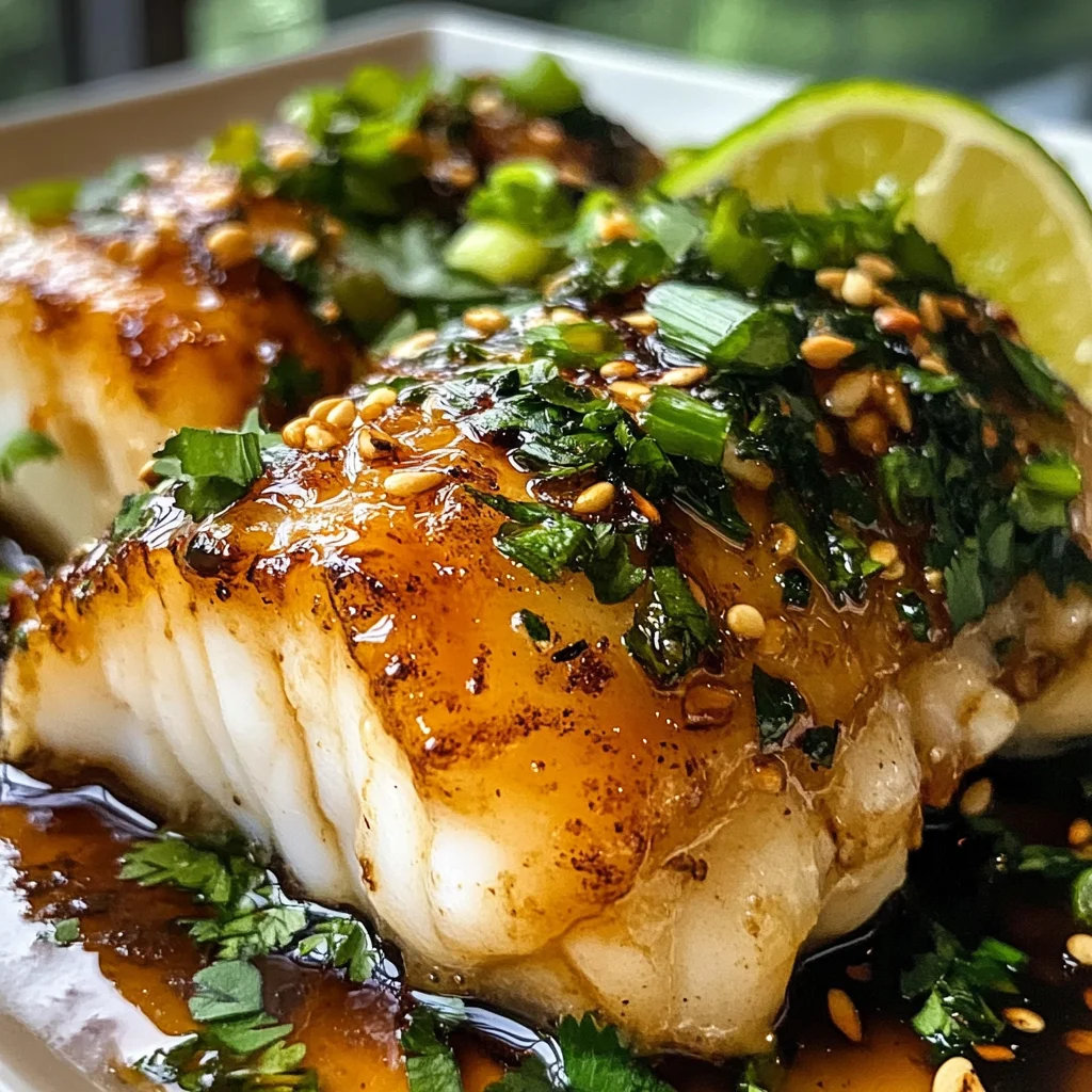 Ginger Soy Glazed Cod: A Flavorful and Healthy Seafood Dish