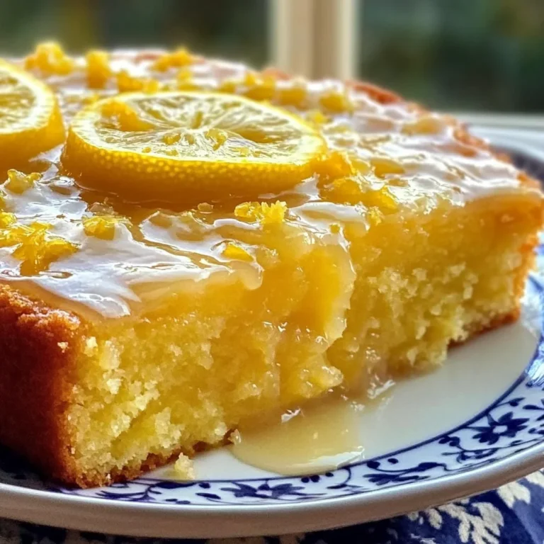 Lemon Cake to Die For