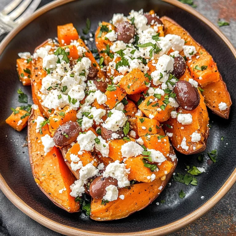 Mediterranean Sweet Potatoes