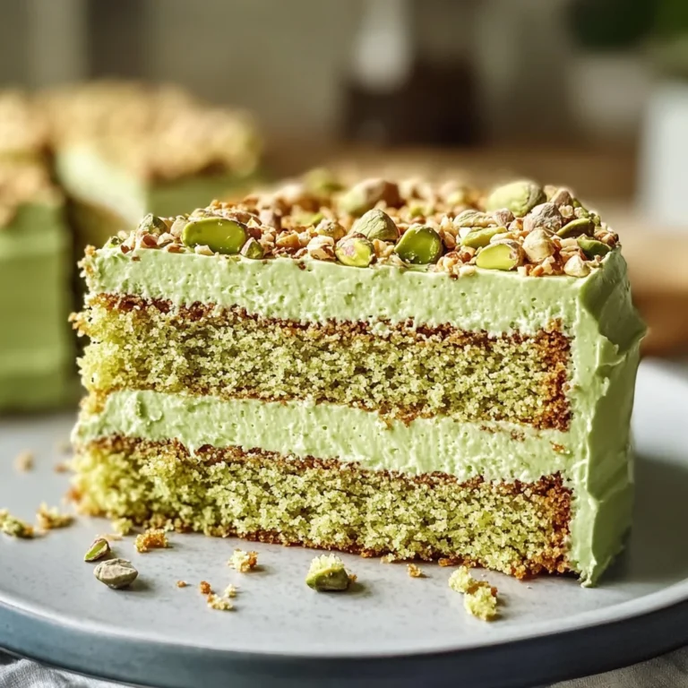 Pistachio Sheet Cake