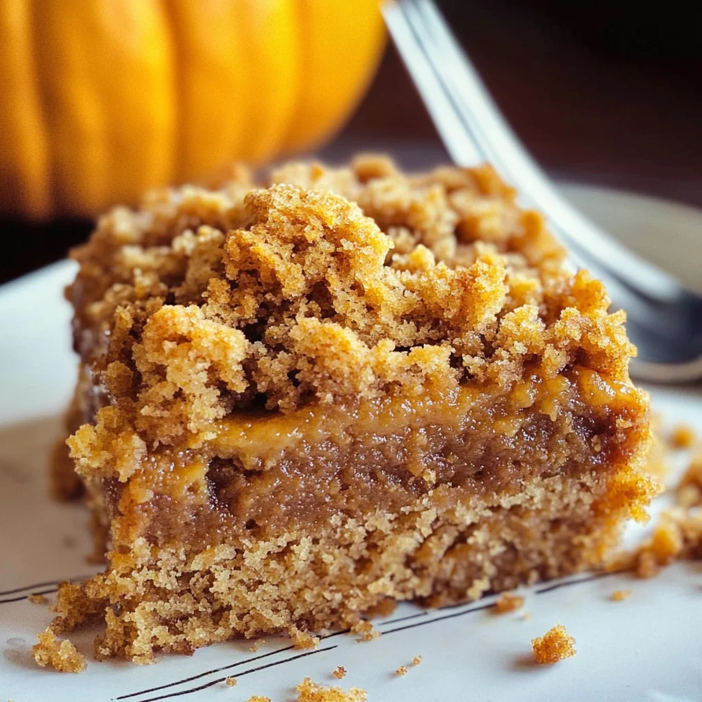Pumpkin Spice Crumb Cake