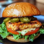 Spicy Chipotle Chicken Burger