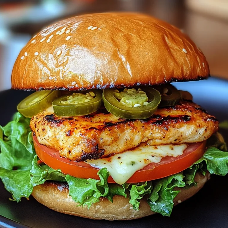 Spicy Chipotle Chicken Burger