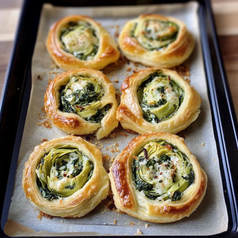 Spinach Artichoke Swirls