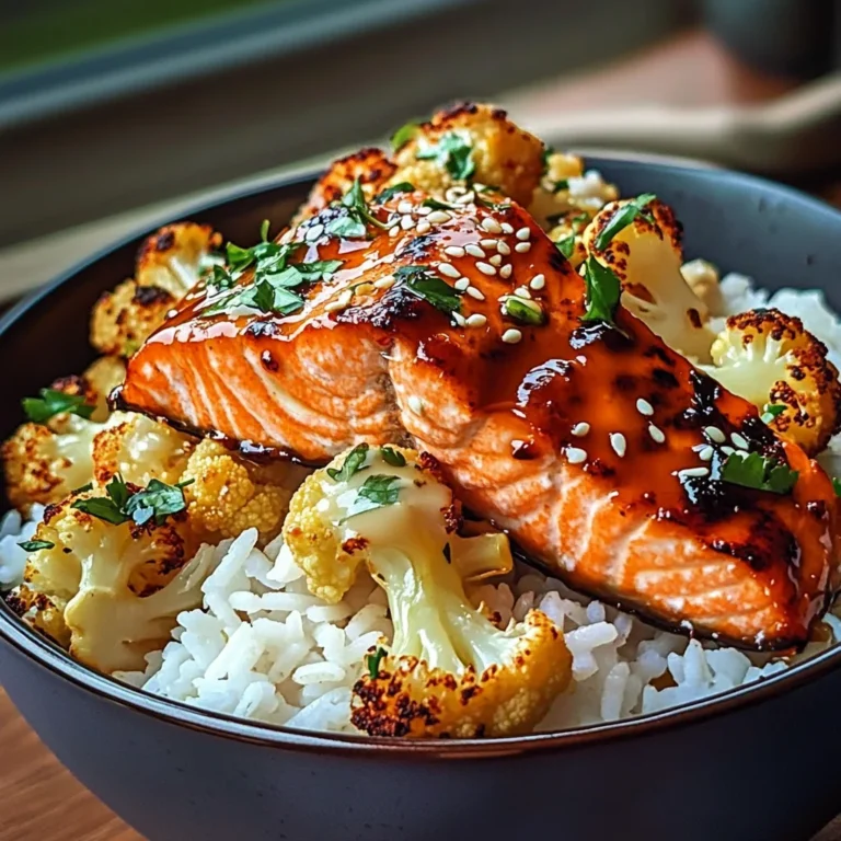 Sriracha Honey Salmon Bowls