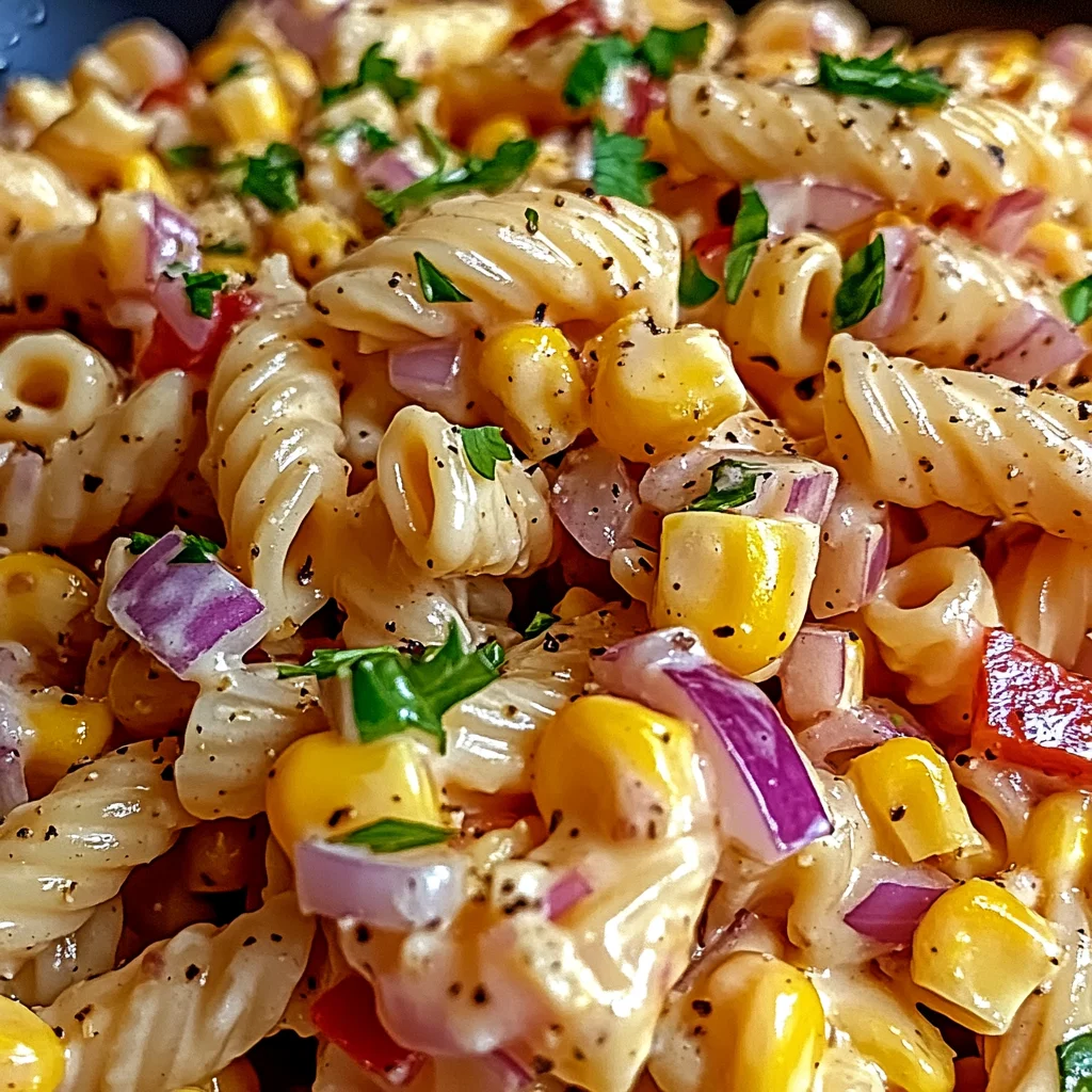 Street Corn Pasta Salad