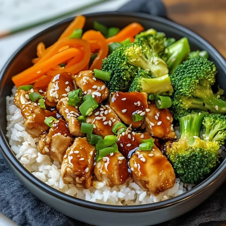 Teriyaki Chicken Rice Bowl