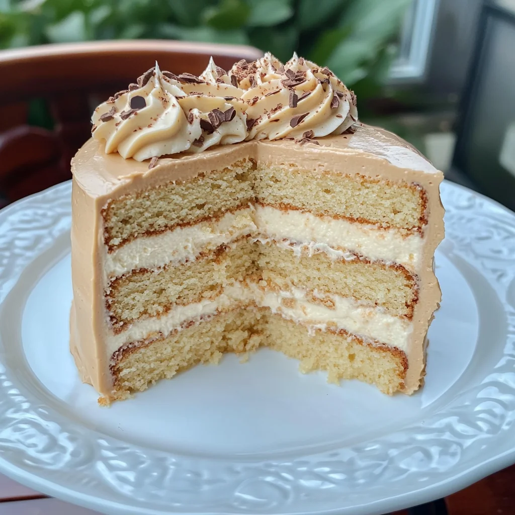 White Chocolate Mocha Cake