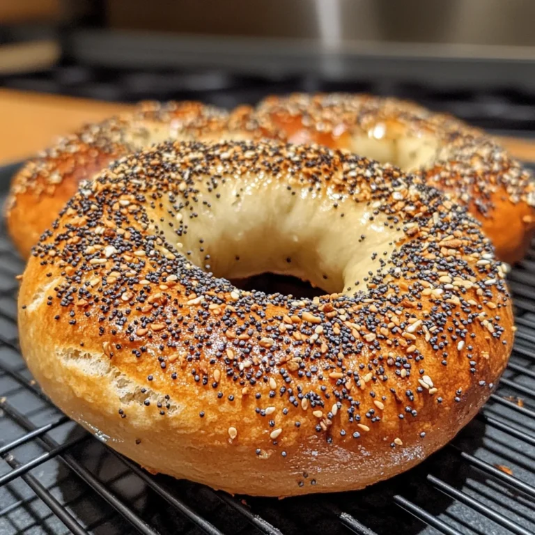 Air Fryer Protein Bagels