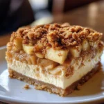 Apple Crisp Cheesecake