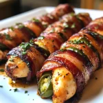 Bacon-Wrapped Jalapeño Chicken Bites