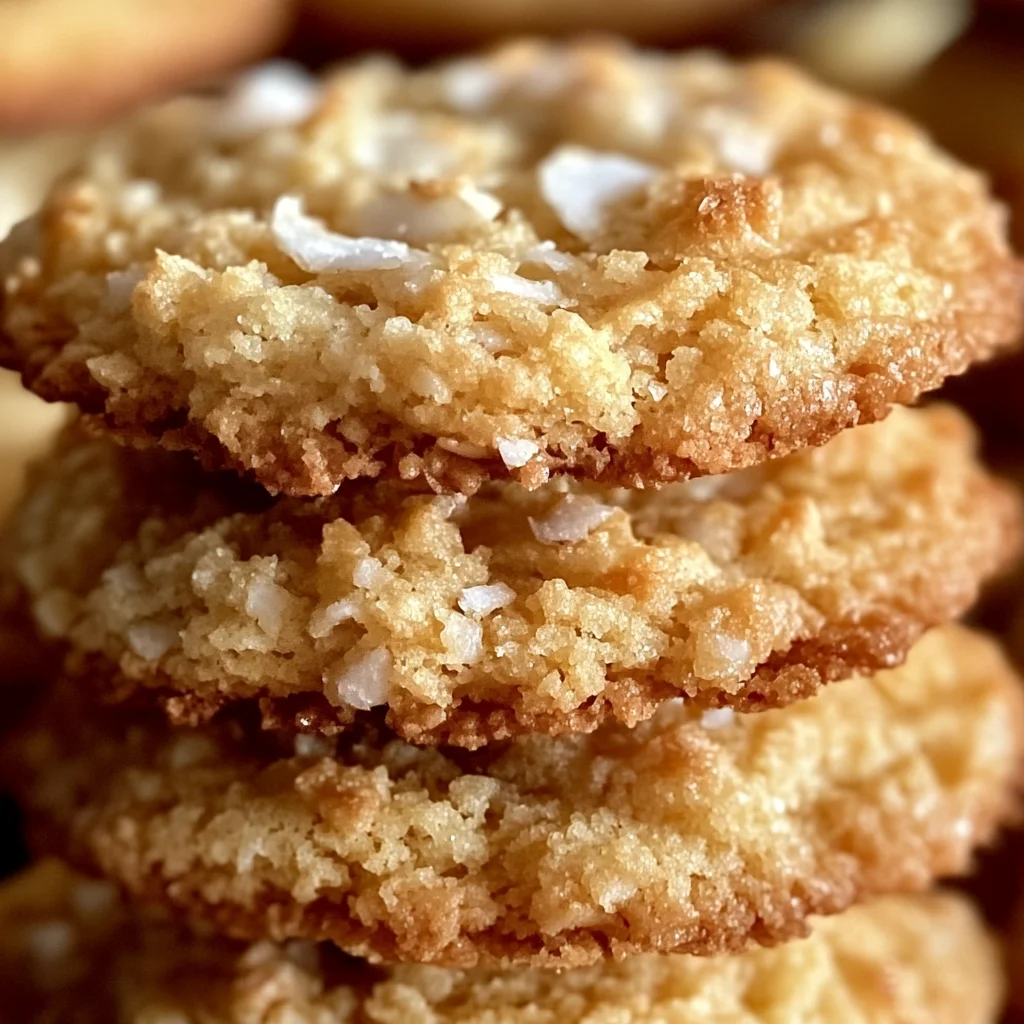 Chewy Coconut Cookies