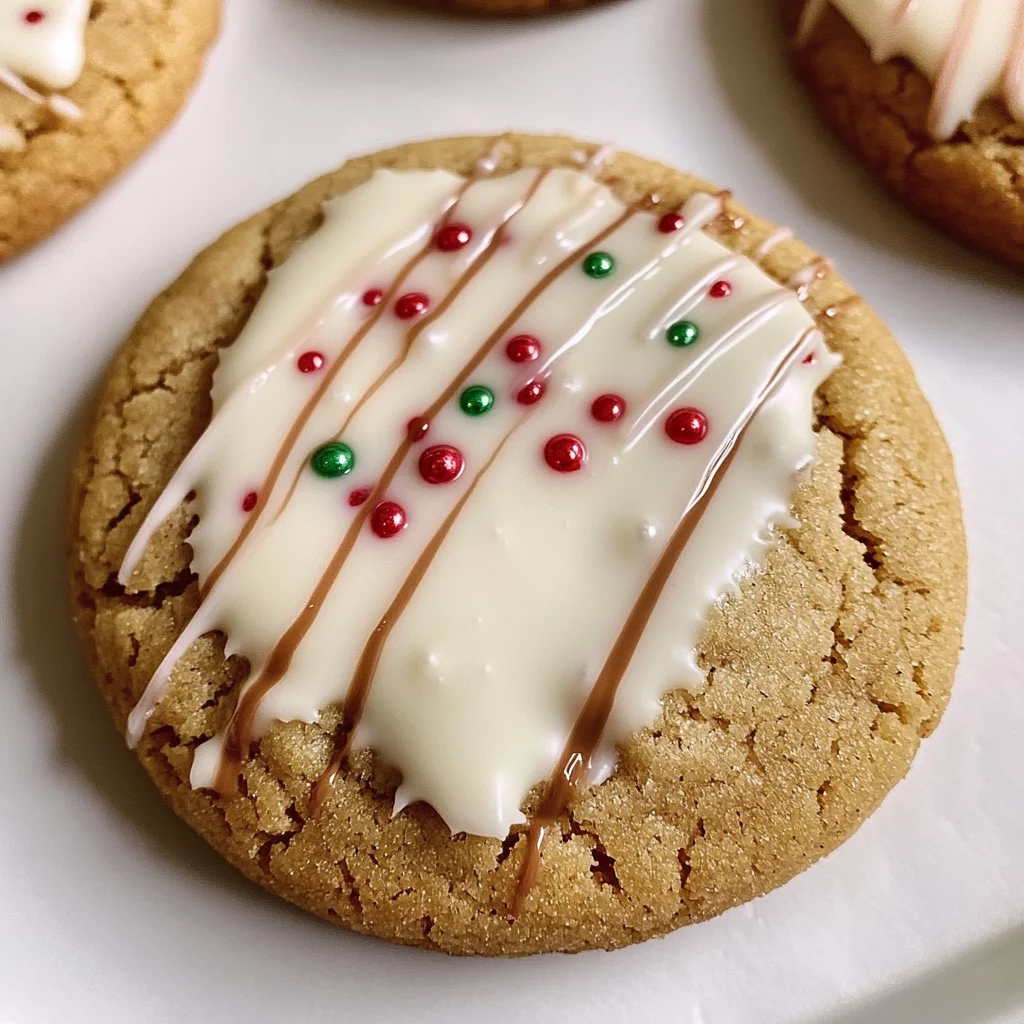 Chewy Maple Cinnamon Cookies with White Chocolate