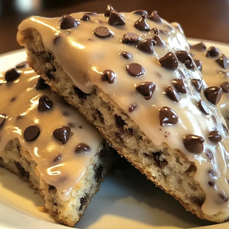 Chocolate Chip Coffee Scones