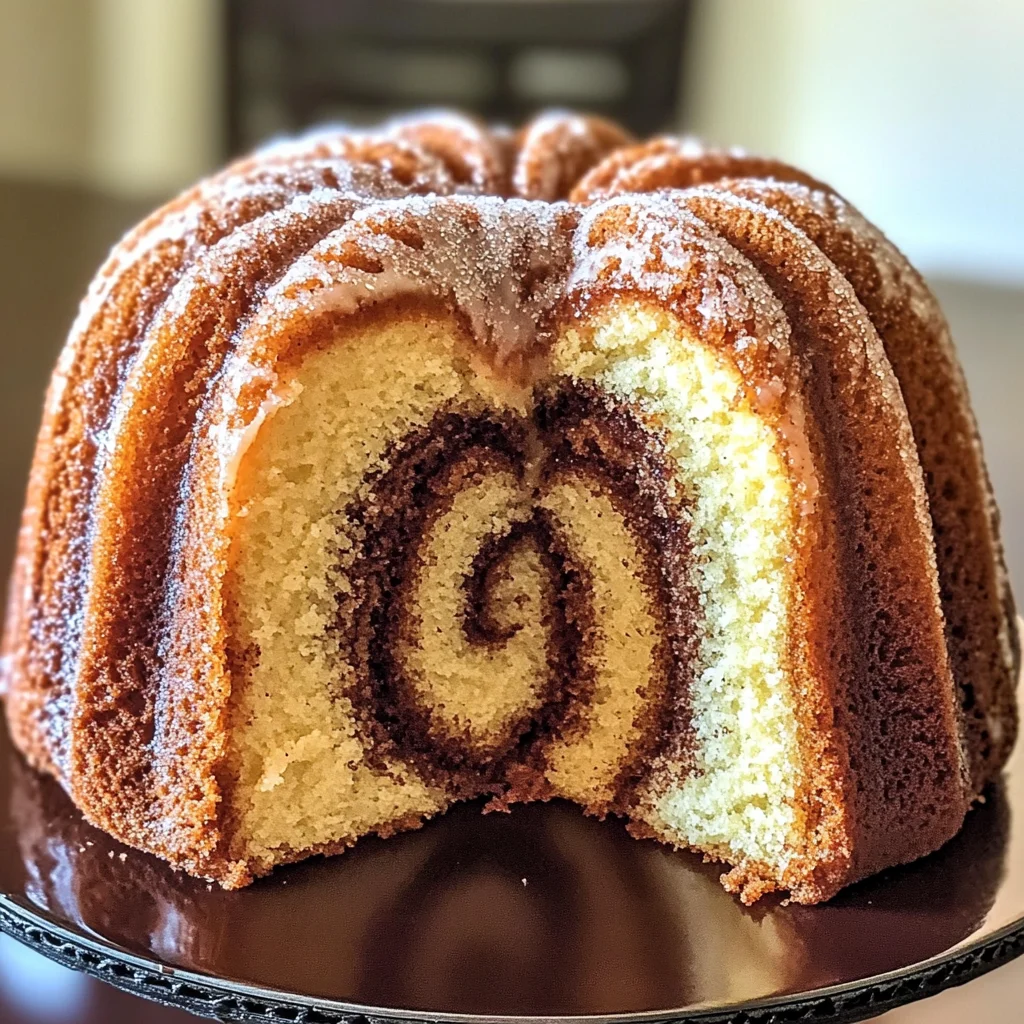 Cinnamon Swirl Bundt Cake