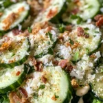 Cucumber Caesar Salad