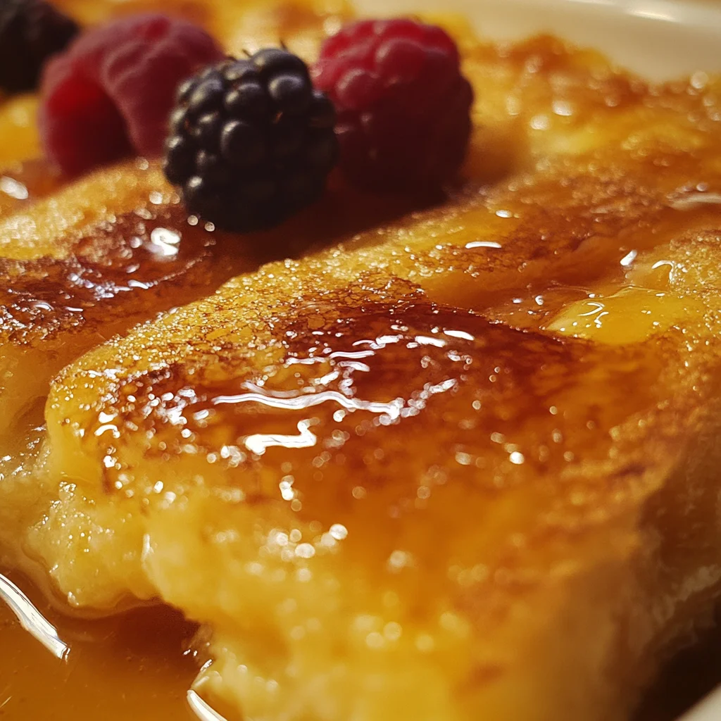 Decadent Crème Brûlée French Toast Casserole: A Sweet and Savory Brunch Delight