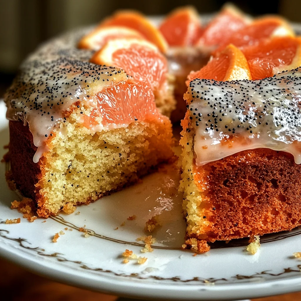 Grapefruit Poppy Seed Cake: An Incredible Ultimate Citrus Delight