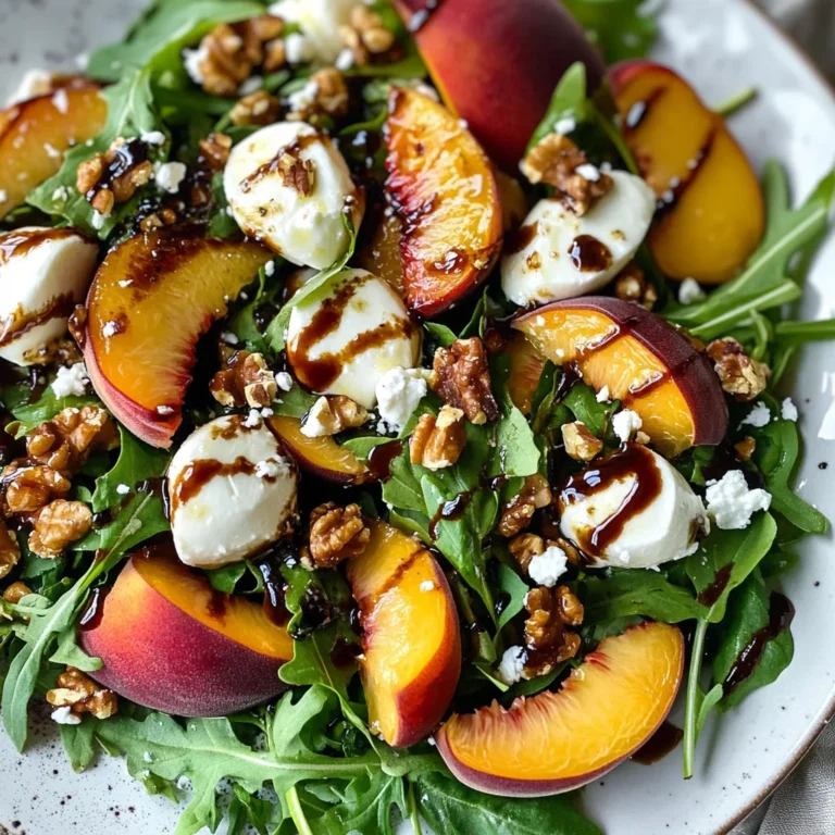 Millionaire Peach Salad