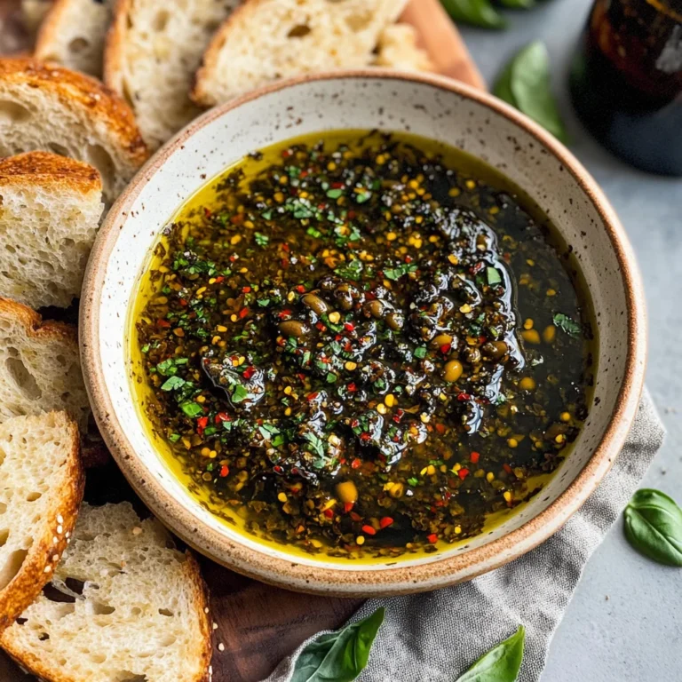 Olive Oil and Balsamic Vinegar Bread Dip