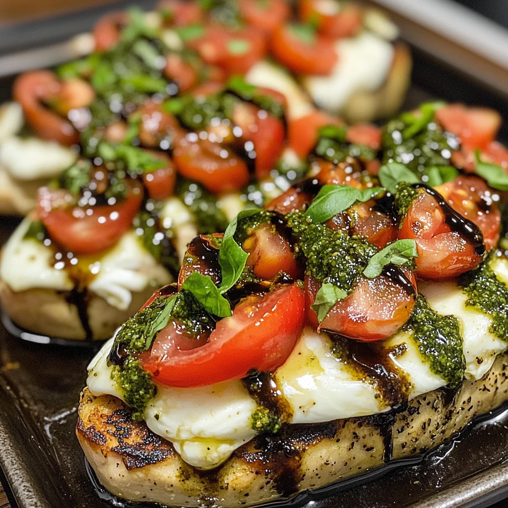 Pesto Bruschetta Chicken