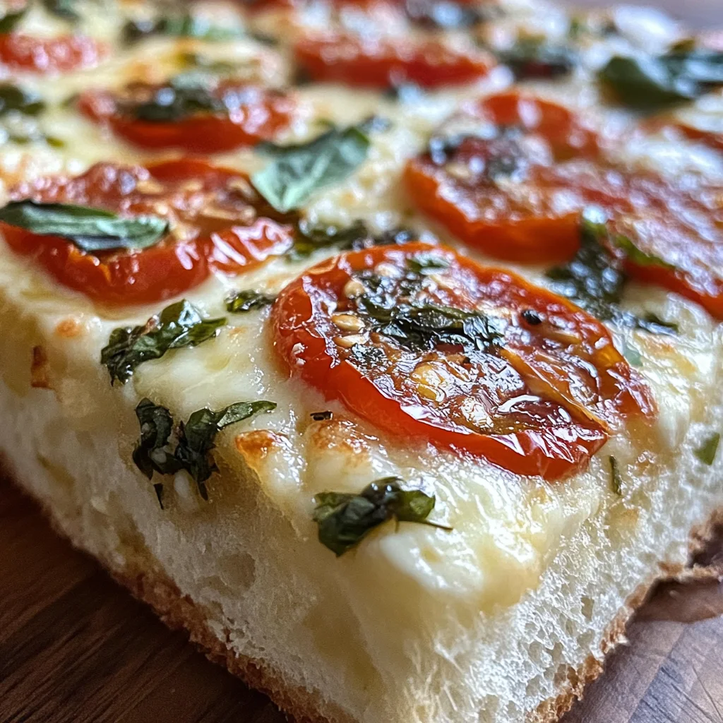 Savory Caprese Bread : A Fresh Italian Bread