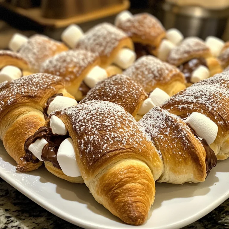 S'mores Crescent Rolls