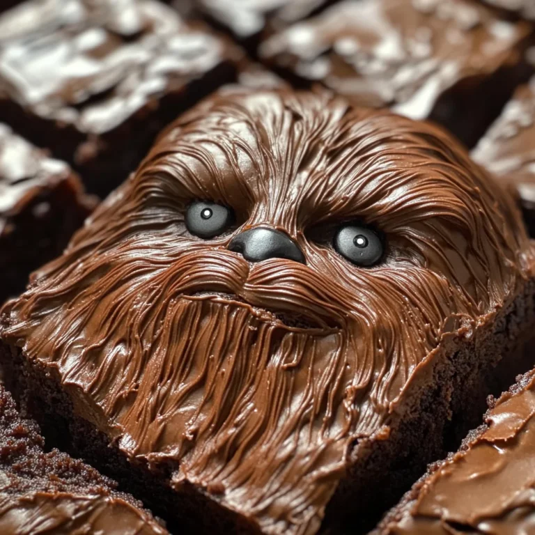 Star Wars Chewbacca Brownies