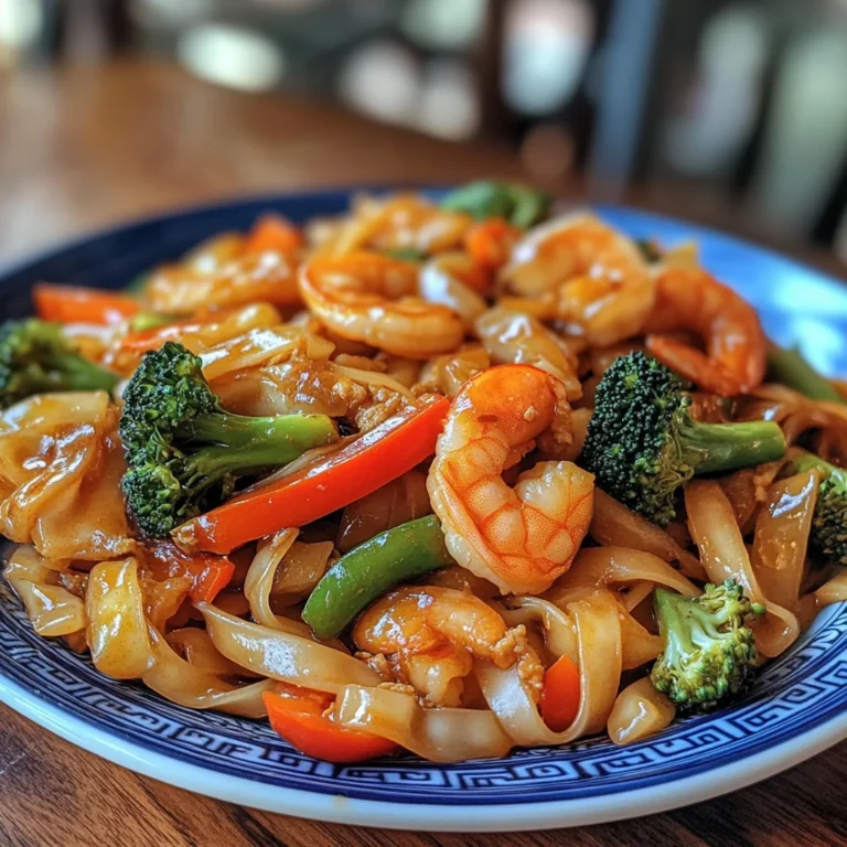 Street Style Thai Drunken Noodles