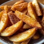 Crispy Air Fryer Apple Fries Recipe – Sweet & Healthy Snack!