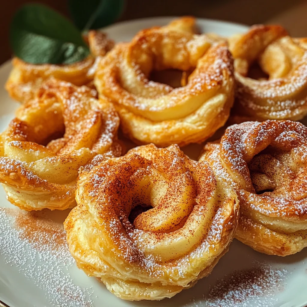 Crispy Puff Pastry Apple Rings Recipe - Delicious & Easy!
