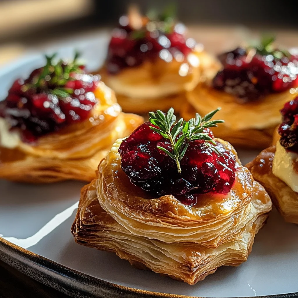 Delicious Baked Cranberry Brie Bites for Your Next Party