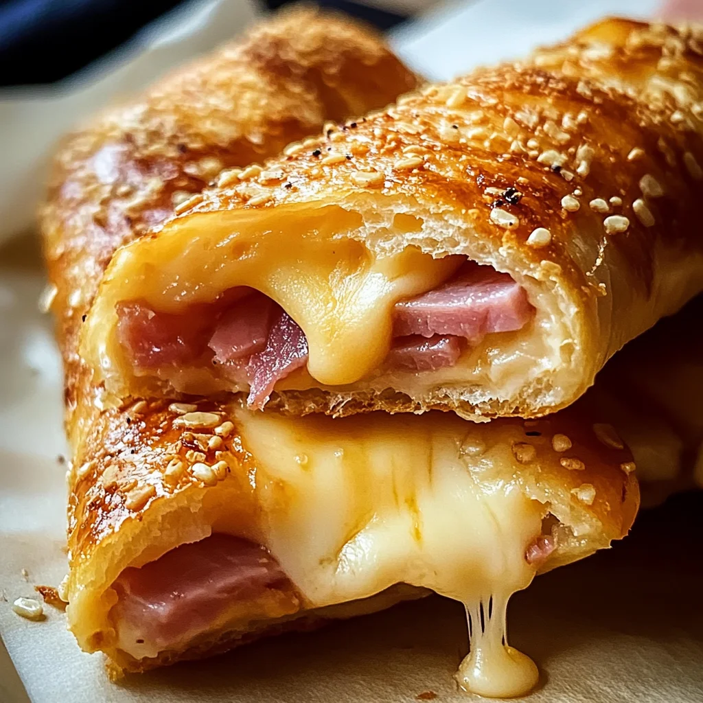 Delicious Beef Ham and Cheese Sticks: Easy Snack Recipe