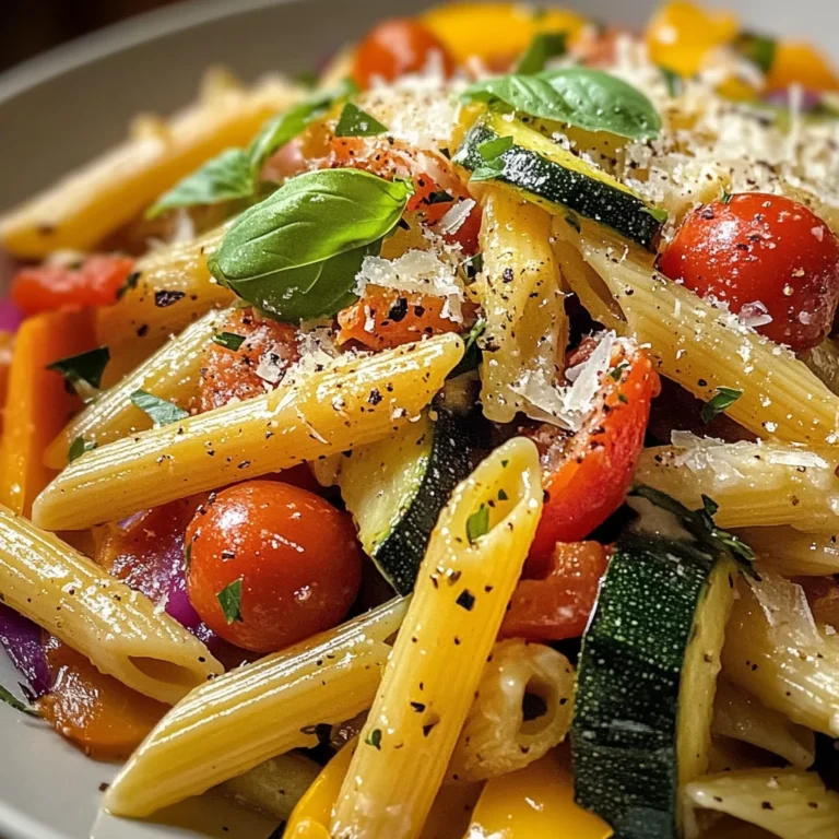 Delicious Roasted Vegetable Pasta Recipe for Healthy Eating