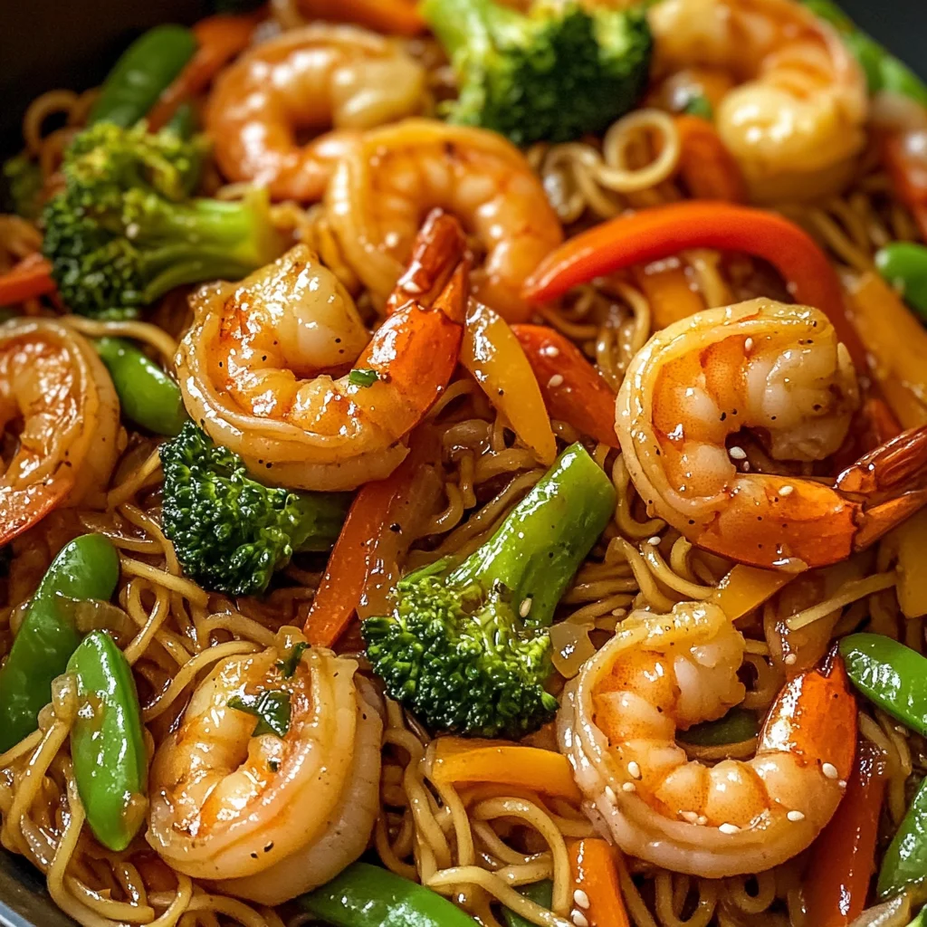 Delicious Shrimp Stir Fry With Noodles - Quick & Easy Recipe!