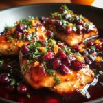 Delicious Skillet Cranberry Orange Chicken Recipe to Try!