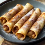 Easy Air Fryer Apple Pie Taquitos: Quick & Delicious Treat!