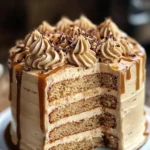 Indulge in Caramel Coffee Buttercream Cake Delight Today!