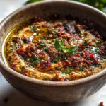 Mediterranean Sun Dried Tomato Garlic Olive Oil Dip Recipe