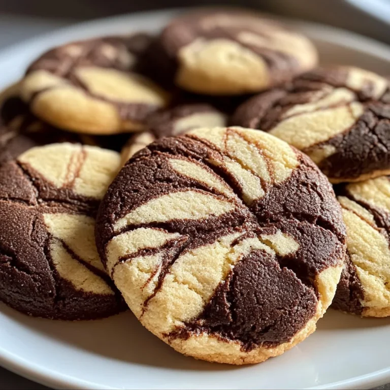 Melt-in-Your-Mouth Marble Cookies Recipe - Easy & Delicious!